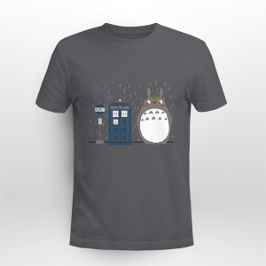 Doctor Who Telephone Box Neighbor Totoro